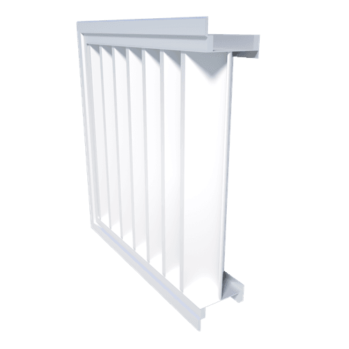 OVL-99 100m Vertical Weather Louver