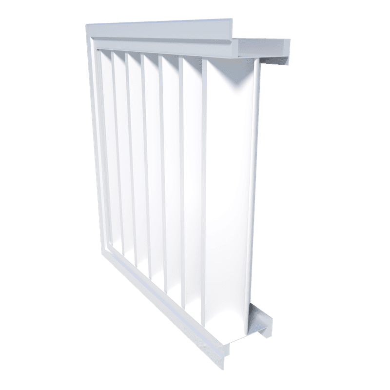 OVL-99 100m Vertical Weather Louver