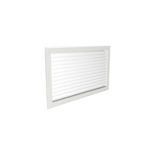 RL25 Return Air Curved Blade Half Chevron Louvre