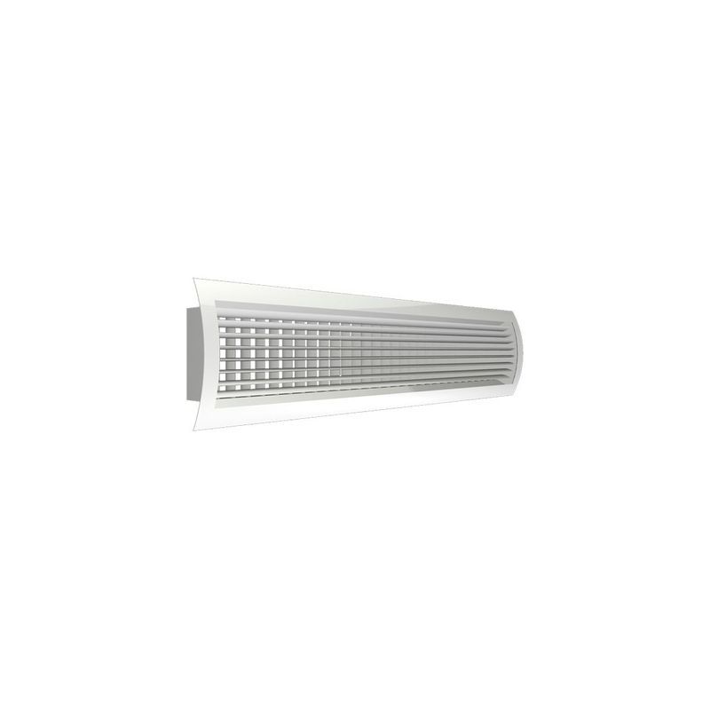 TLC Aluminium Curved Face Registers