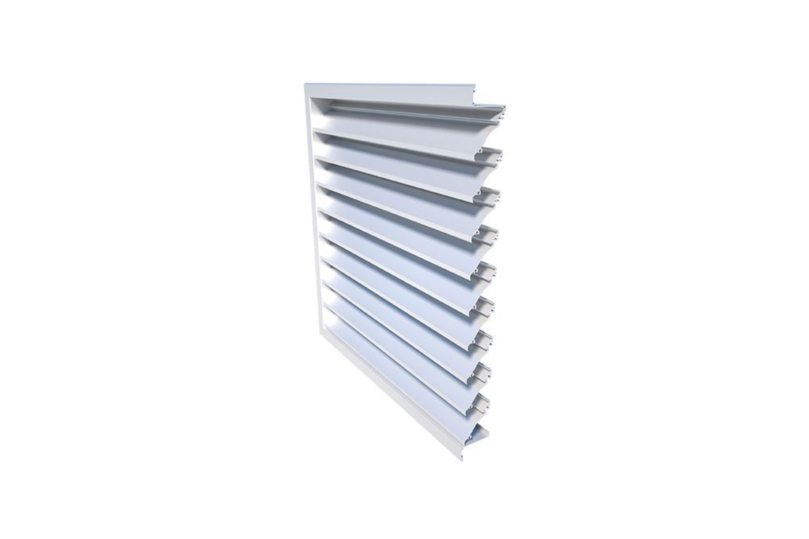 OHL-45 50mm Small Profile Weather Louver