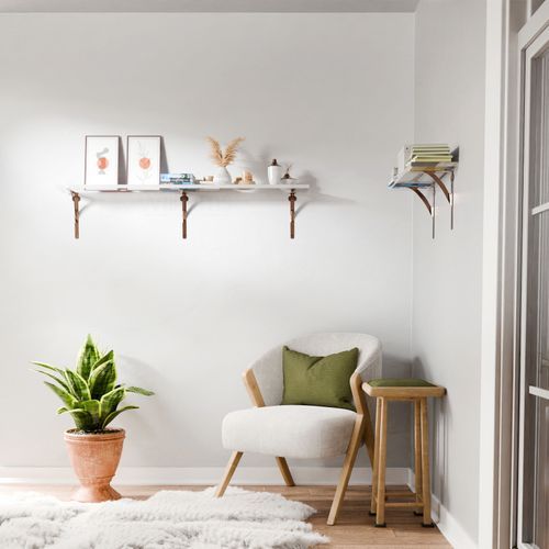 Lucite Shelf Rack