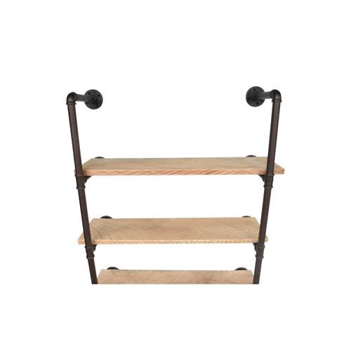 Custom Build Wood Slat Shelf