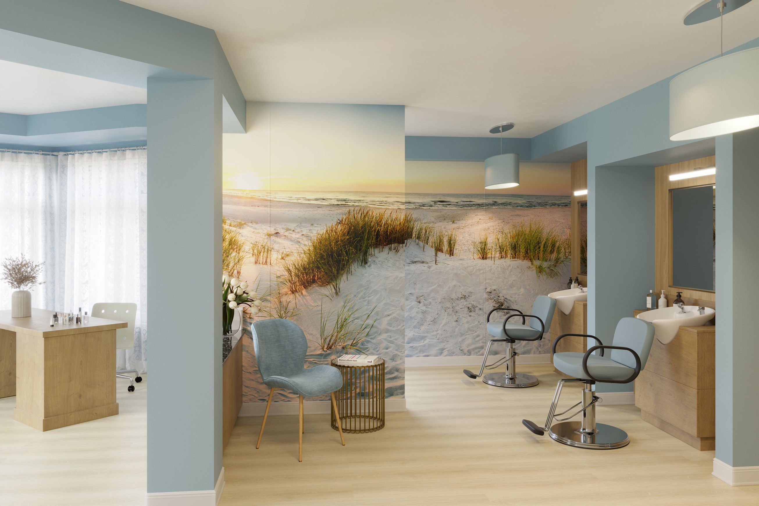 Altro Whiterock Digiclad™ Custom Printed Hygienic Wall Lining