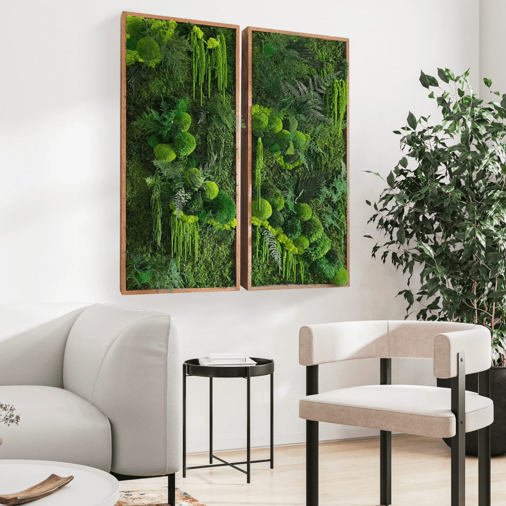 Moss Wall Art - Hanging Forest