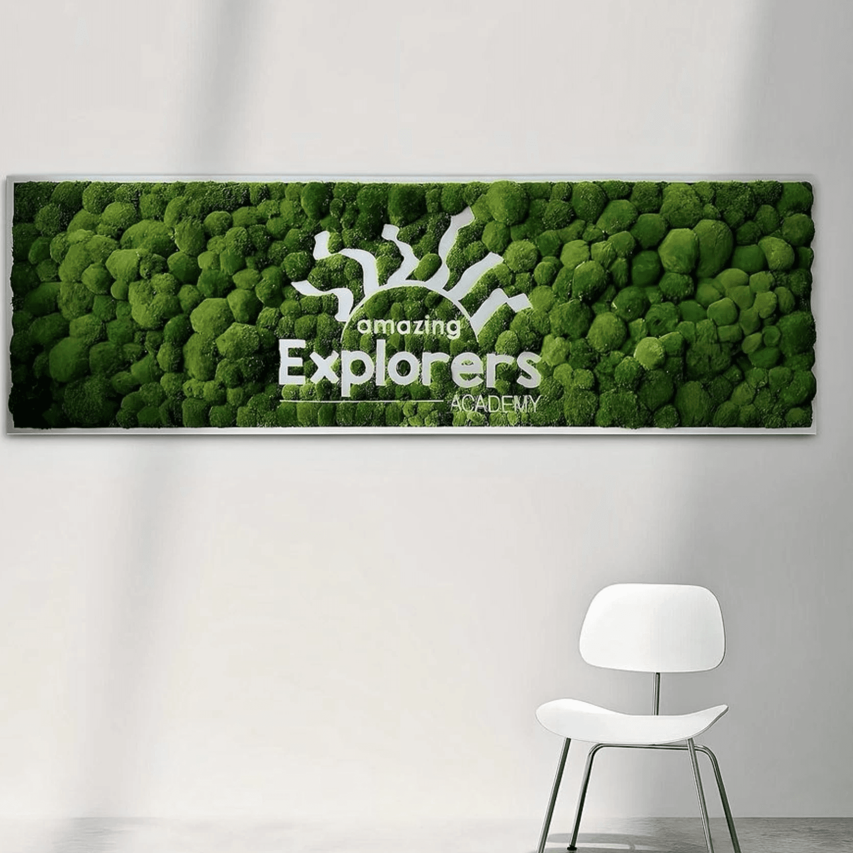 Moss Wall Art - Custom Business Logo/Signage