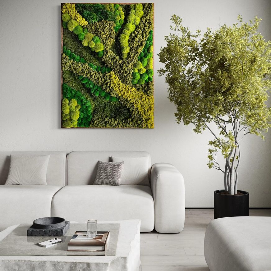 Moss Wall Art - Boca Oliva