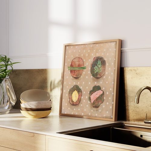 Salmon + Sperage - Limited Edition Print