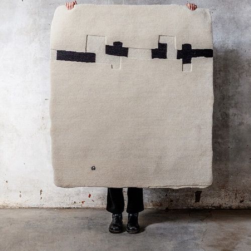 Chillida Gravitación 1991 Tapestry by Nanimarquina