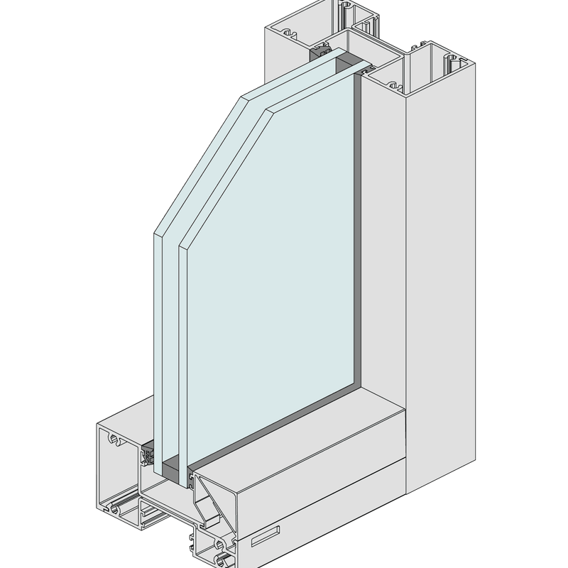 Elevate | Series 424 | Double Glazed 102mm Framing
