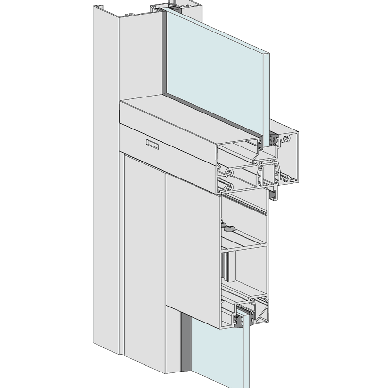 Elevate | Series 80 | Narrow Offset 80mm Framing
