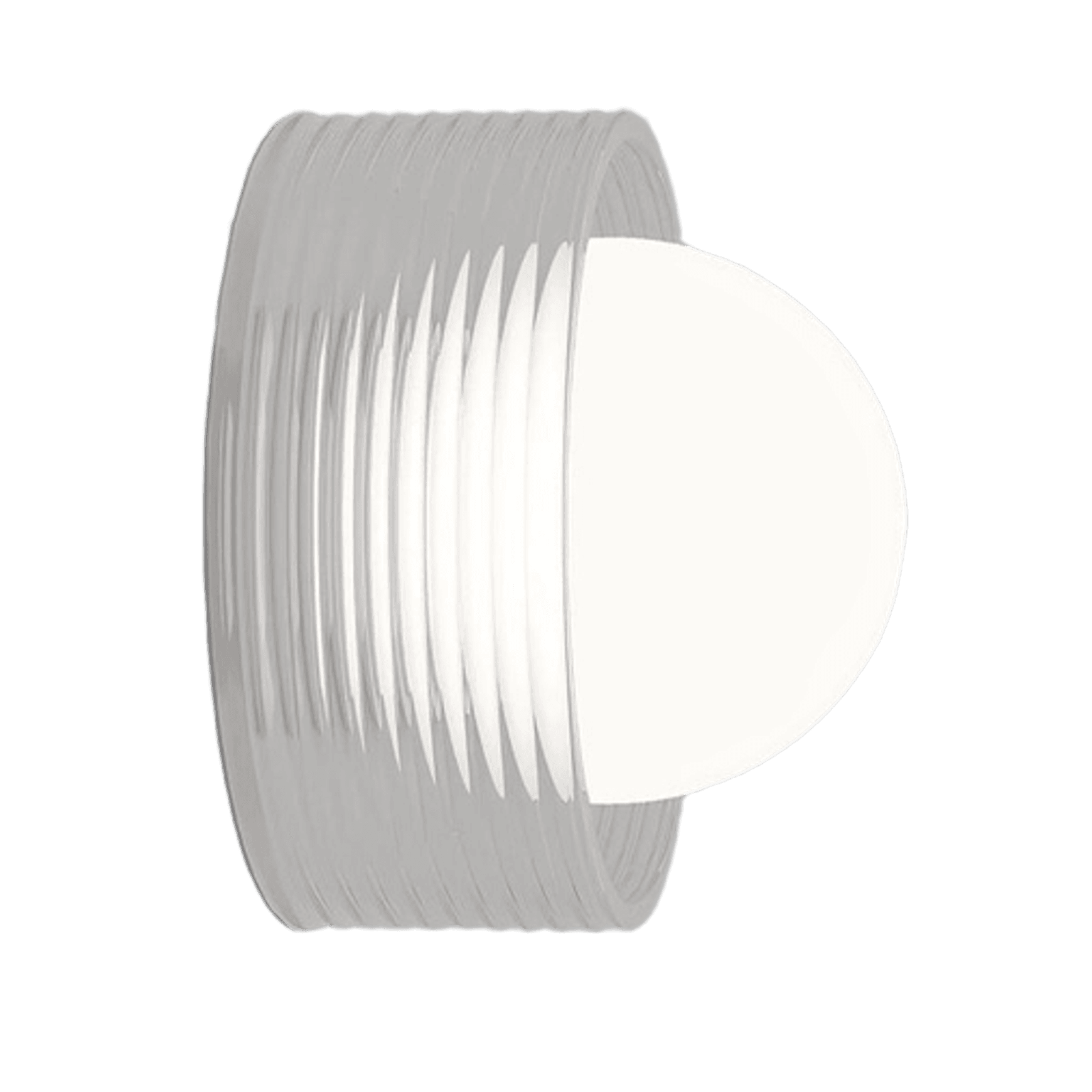 Orb Sur Ribbed Wall Light