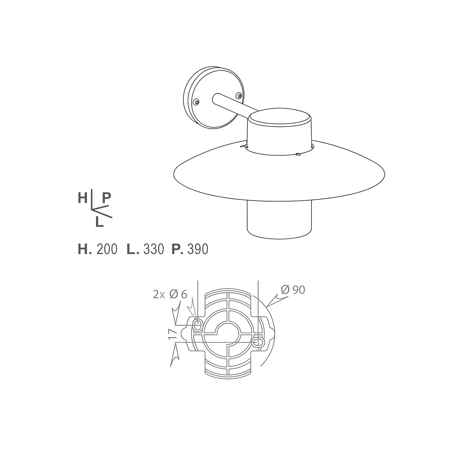 Aubanne Model 1 Wall Light