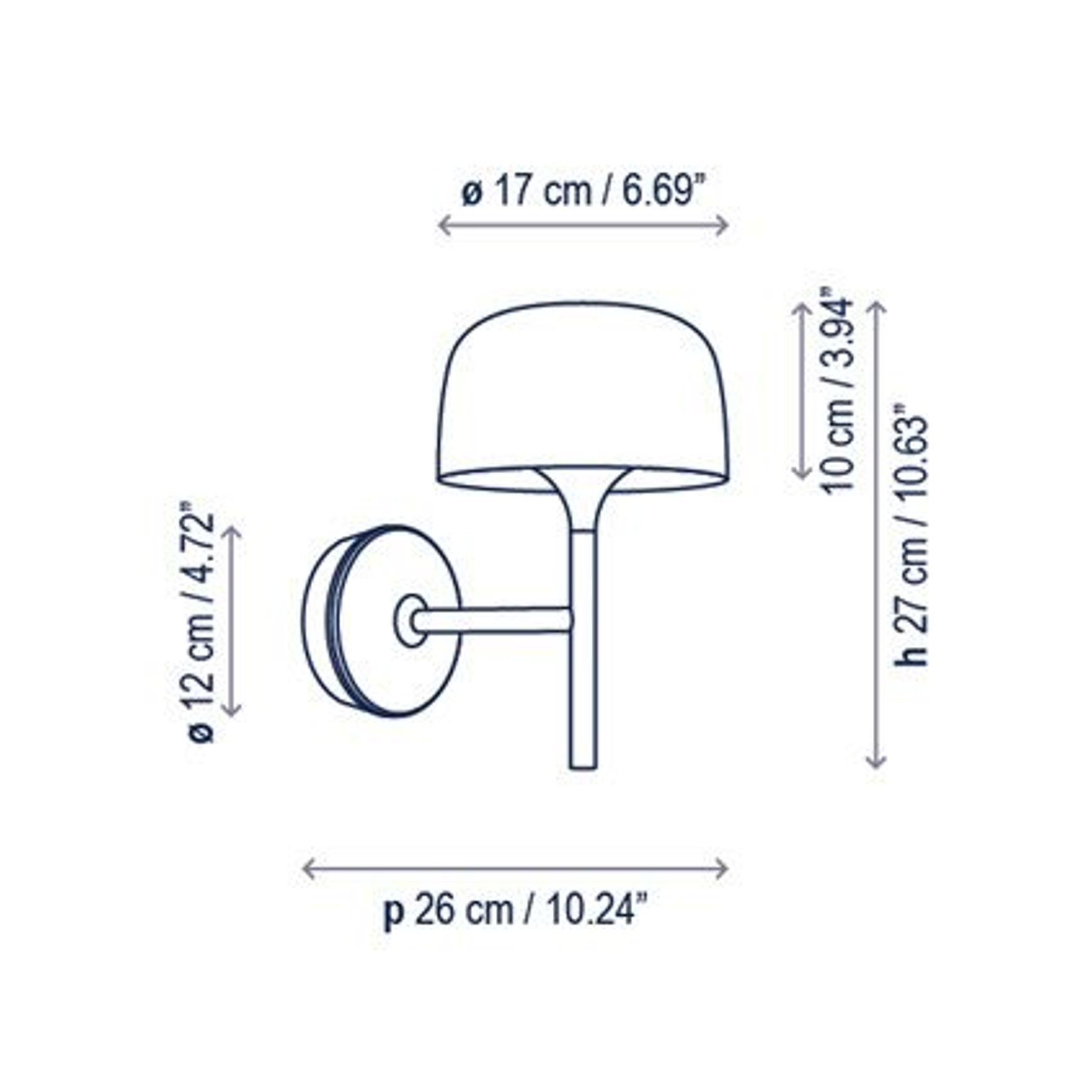 Bol A/01 Wall Light