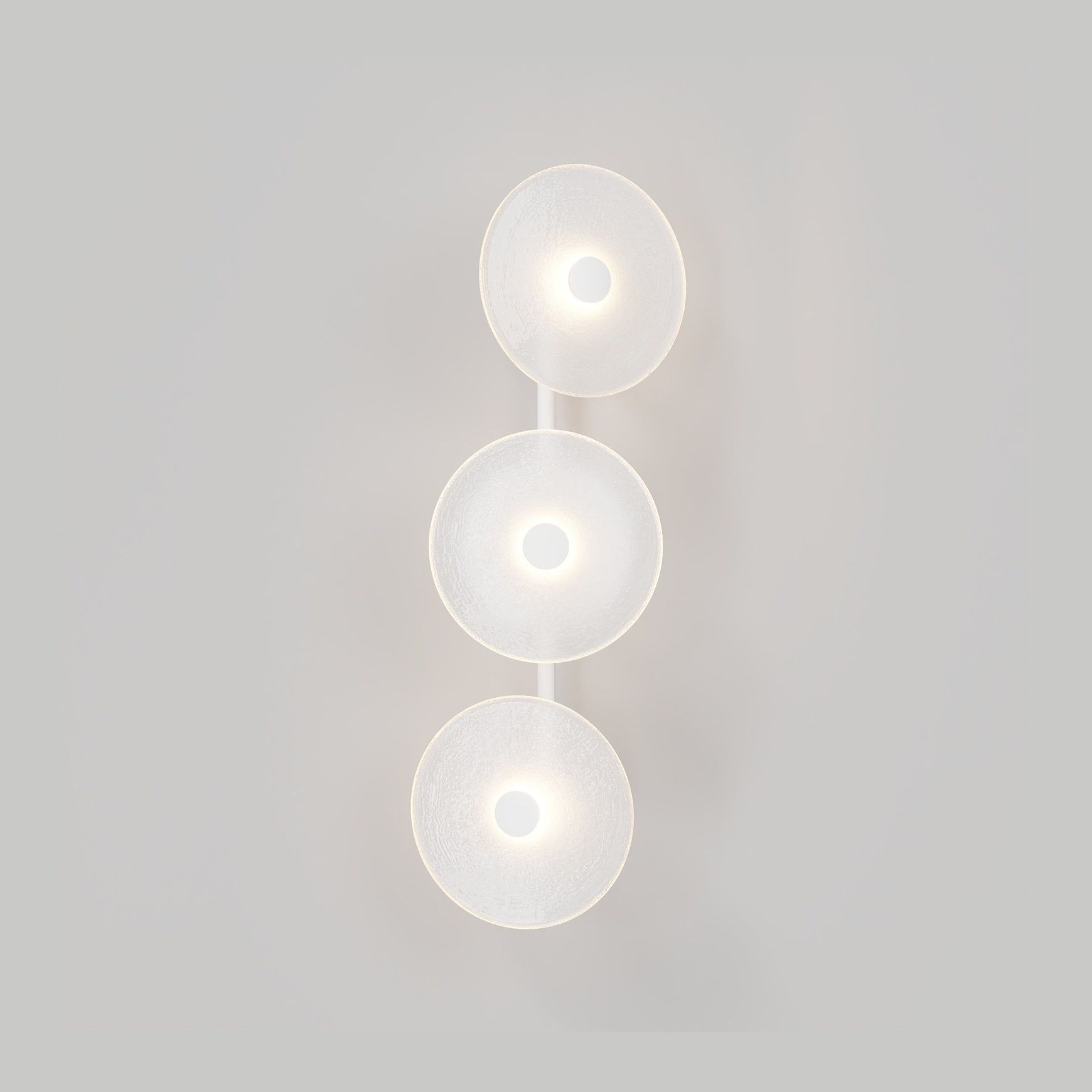 Coral Trio Rod Wall Light - (Off-Centered)