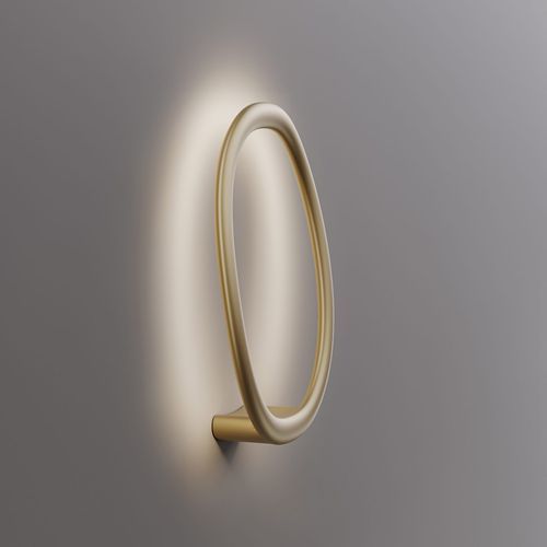 2 Ring Shaped Intertwined Wall Light