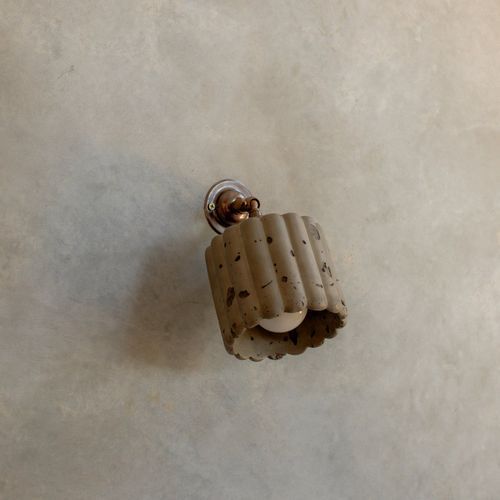 Fluted Wall Light with Knuckle