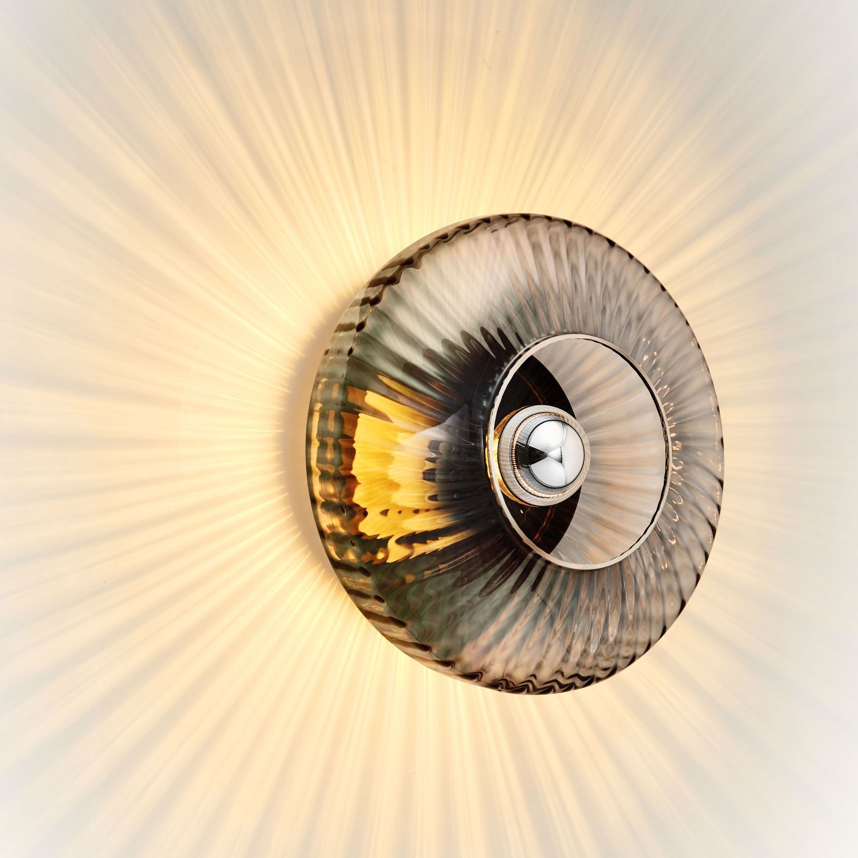 New Wave Optic XL 38cm Wall Light