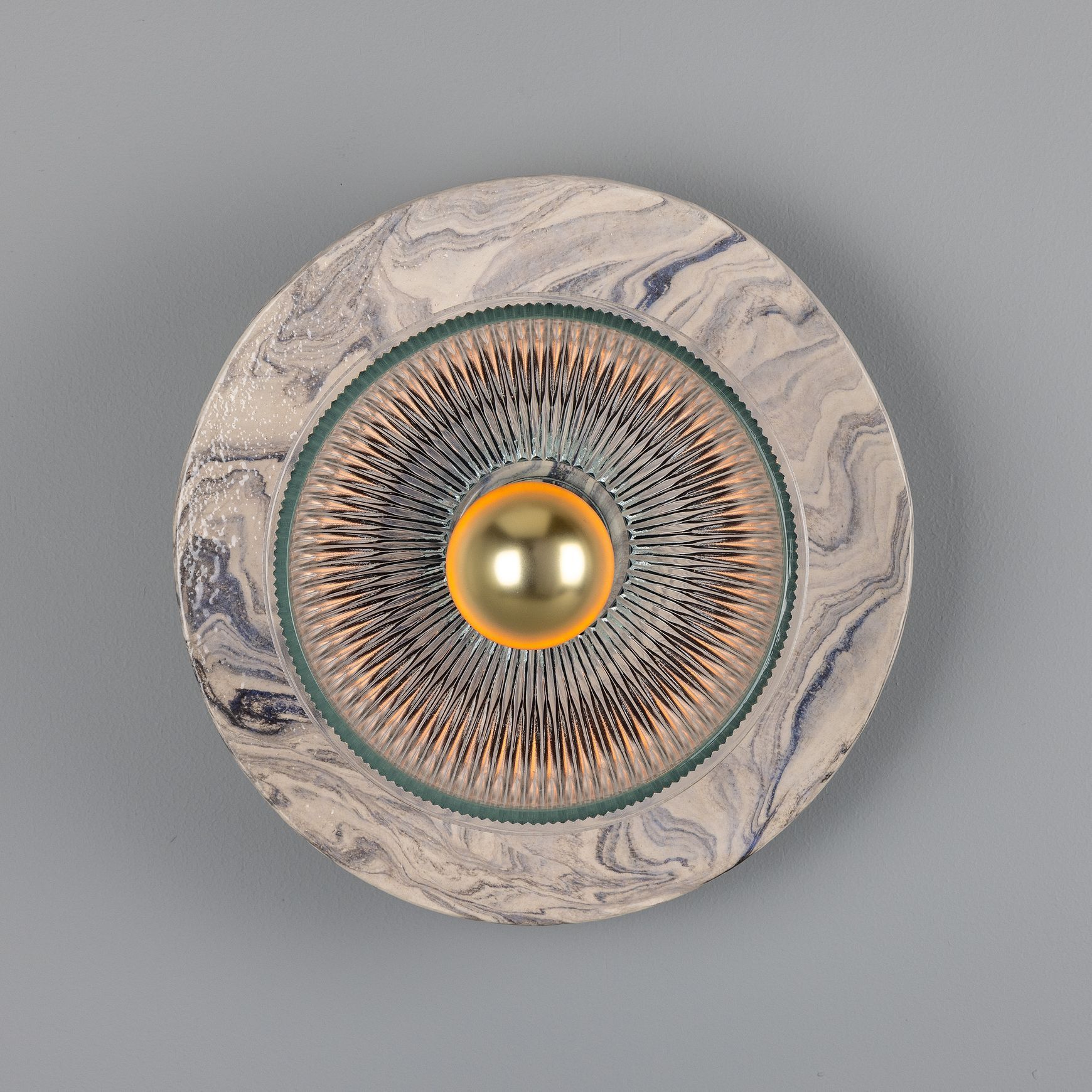 Soraya Marbled Wall Light