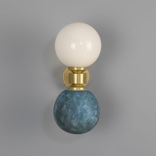 Kobe Ceramic & Glass Wall Light