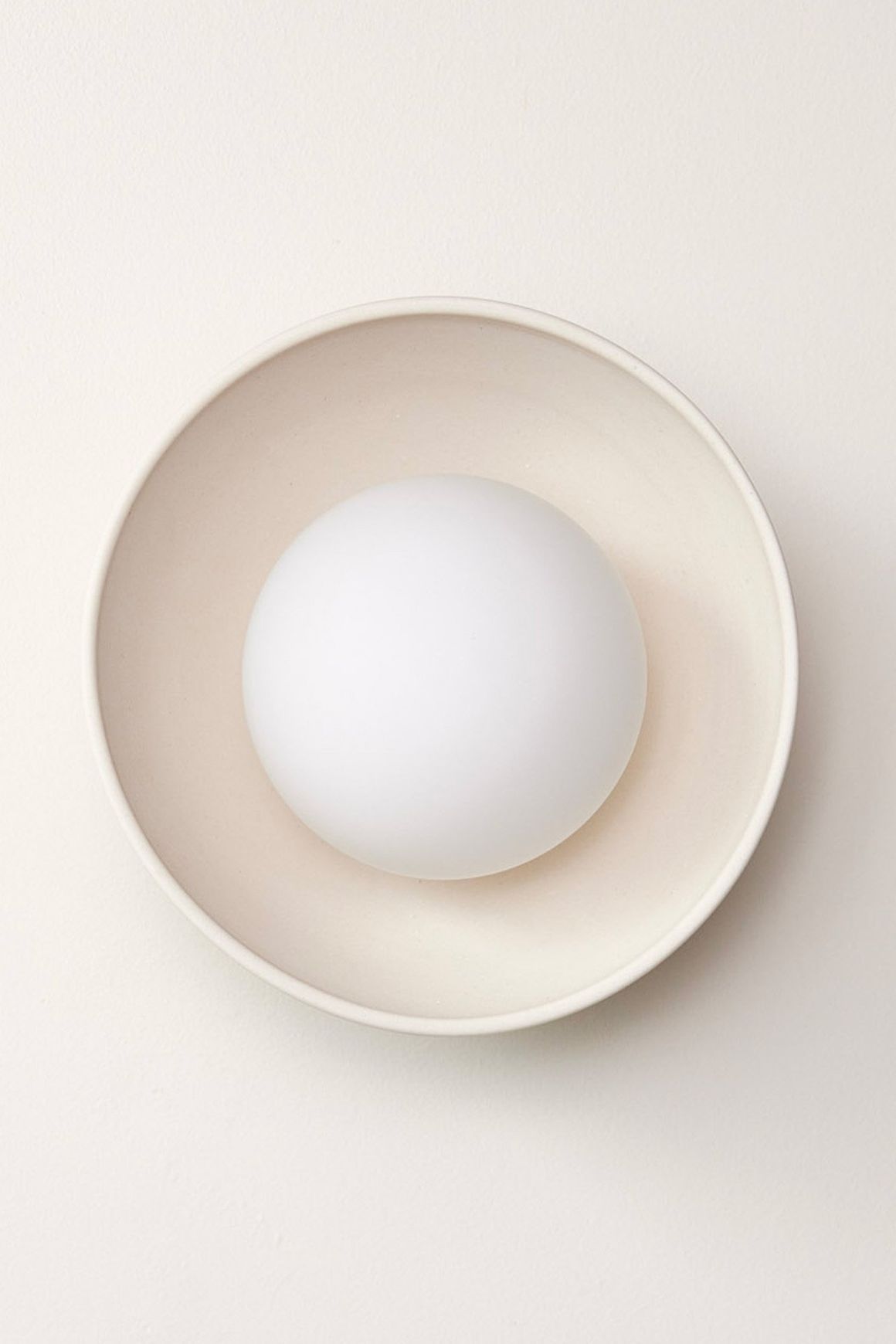 Mani Bell Sconce - Sculptural Porcelain Light