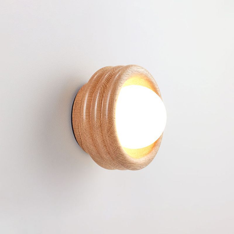 Silo Mini Sconce | American Oak