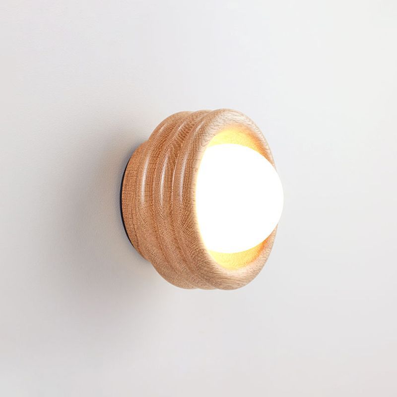 Silo Mini Sconce | American Oak