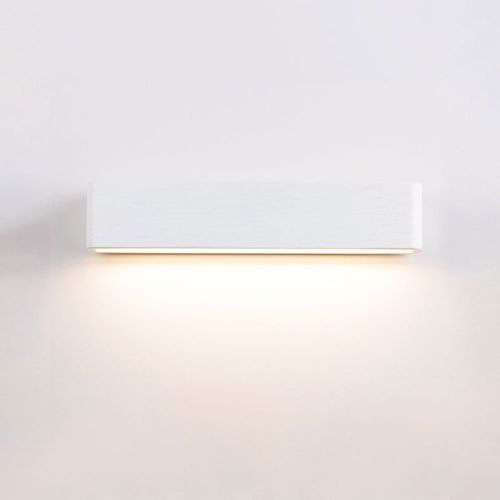 Umber Linear Sconce | White