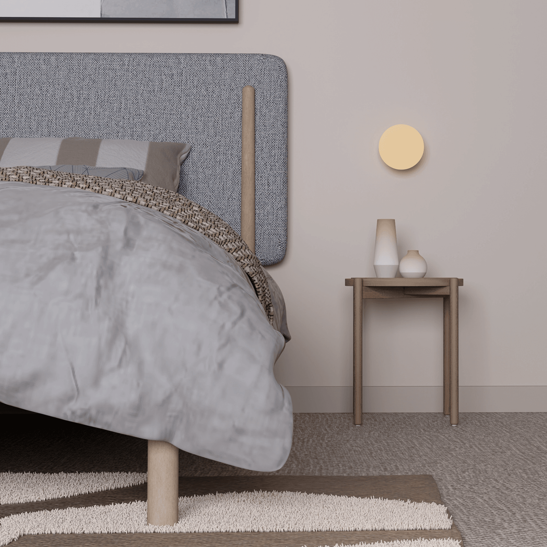 Crest Orb Glass Wall Light