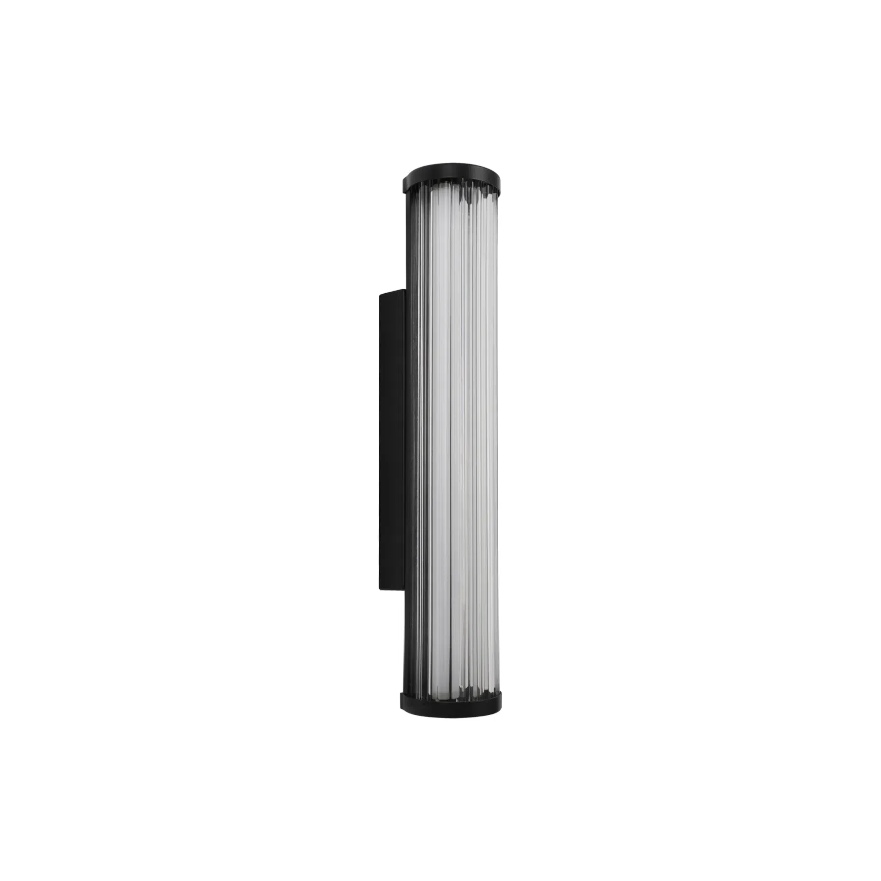 Junco IP65 Fluted Hand-Blown Glass LED Batten Light