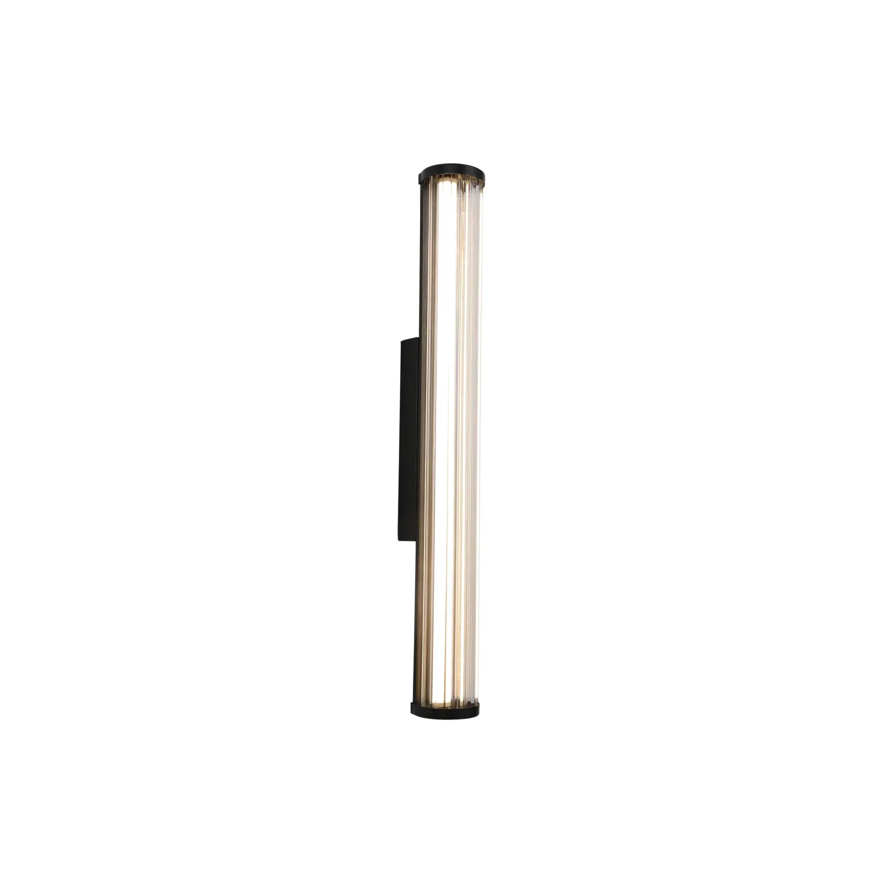 Junco IP65 Fluted Hand-Blown Glass LED Batten Light