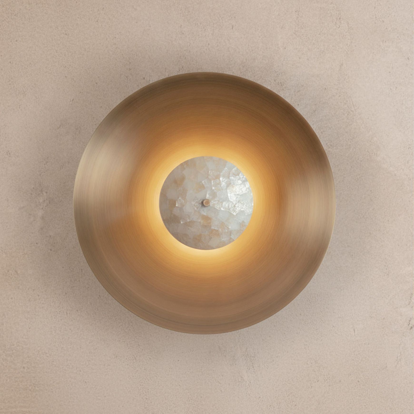 Luna Capiz Wall Light