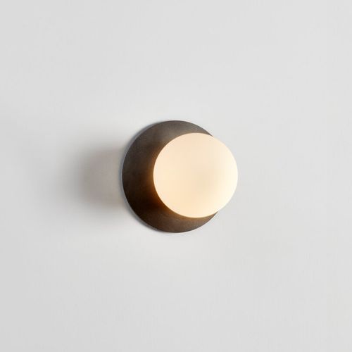 Orbit Brass Wall Light