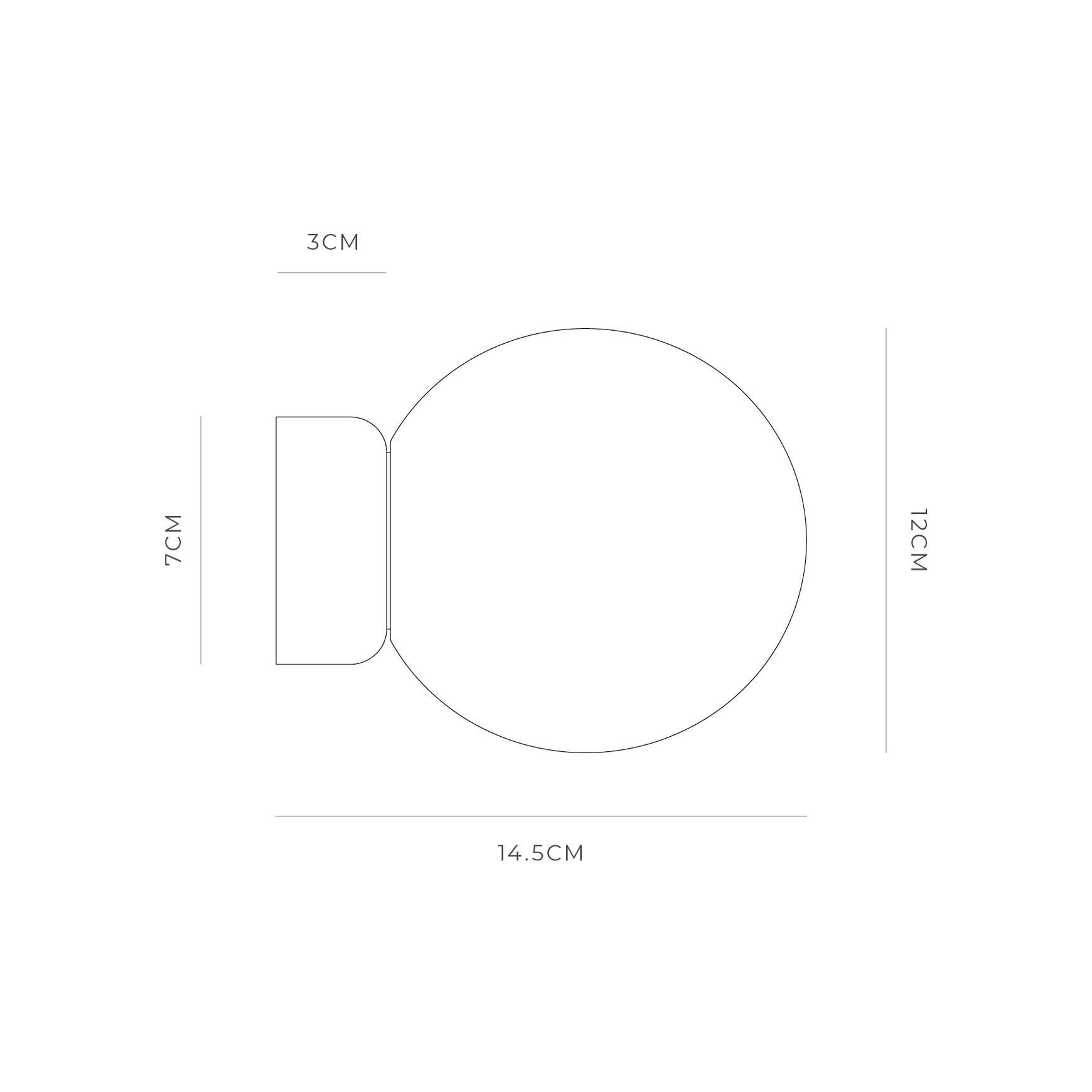 Orb Deco Wall Light