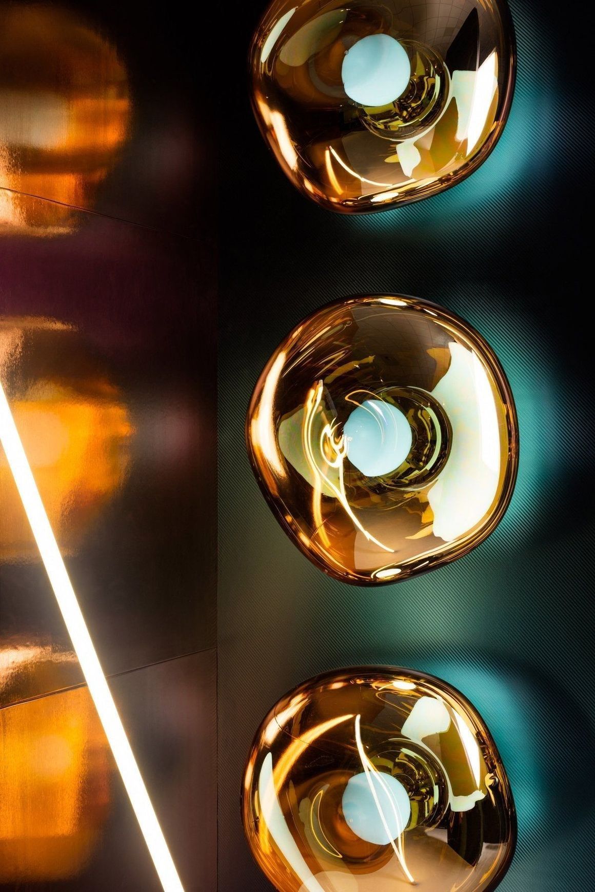 Melt Surface Light Copper