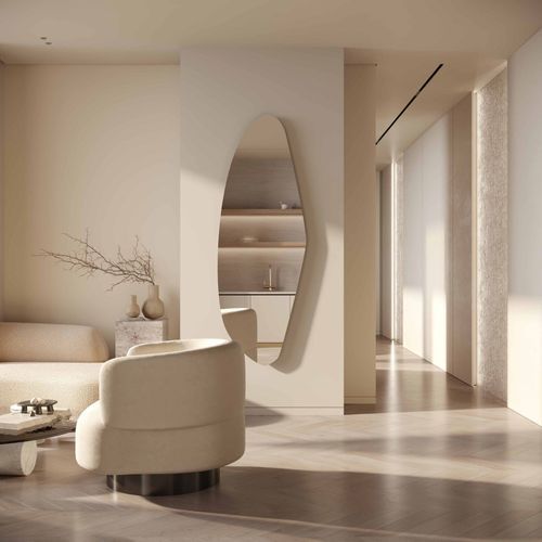 Lena Irregular Mirror | 1700 x 600