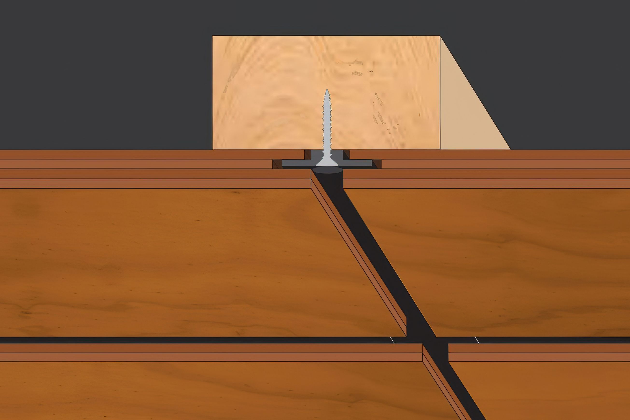 ShadowFix | Concealed fixing system with express joint