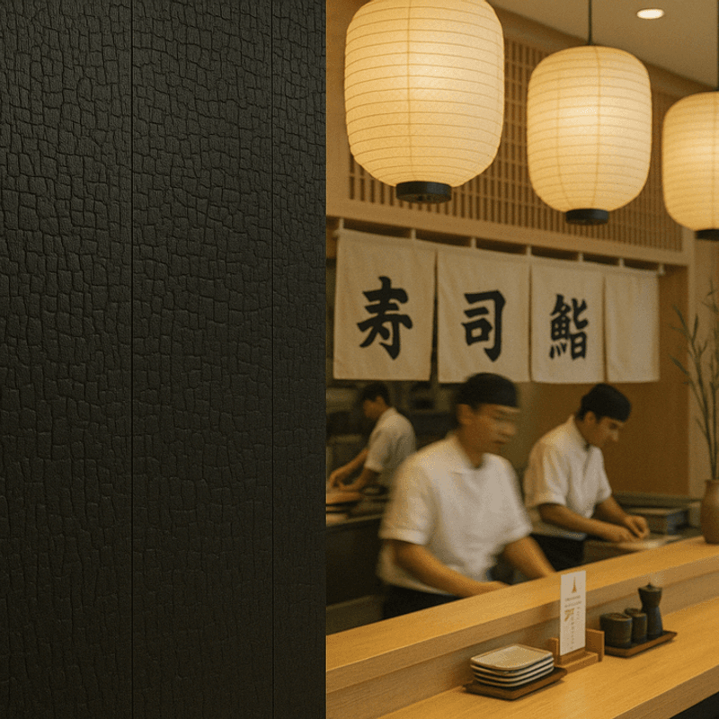 Shou Sugi Ban | Flexible Wall Veneers