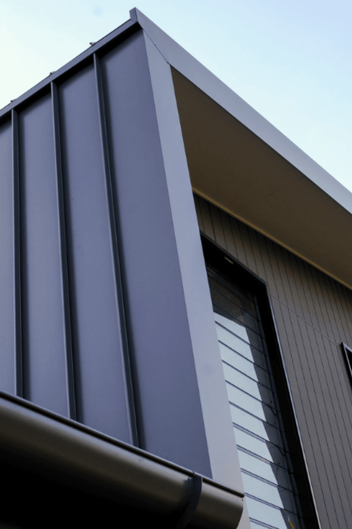 Snap-Line45® metal cladding