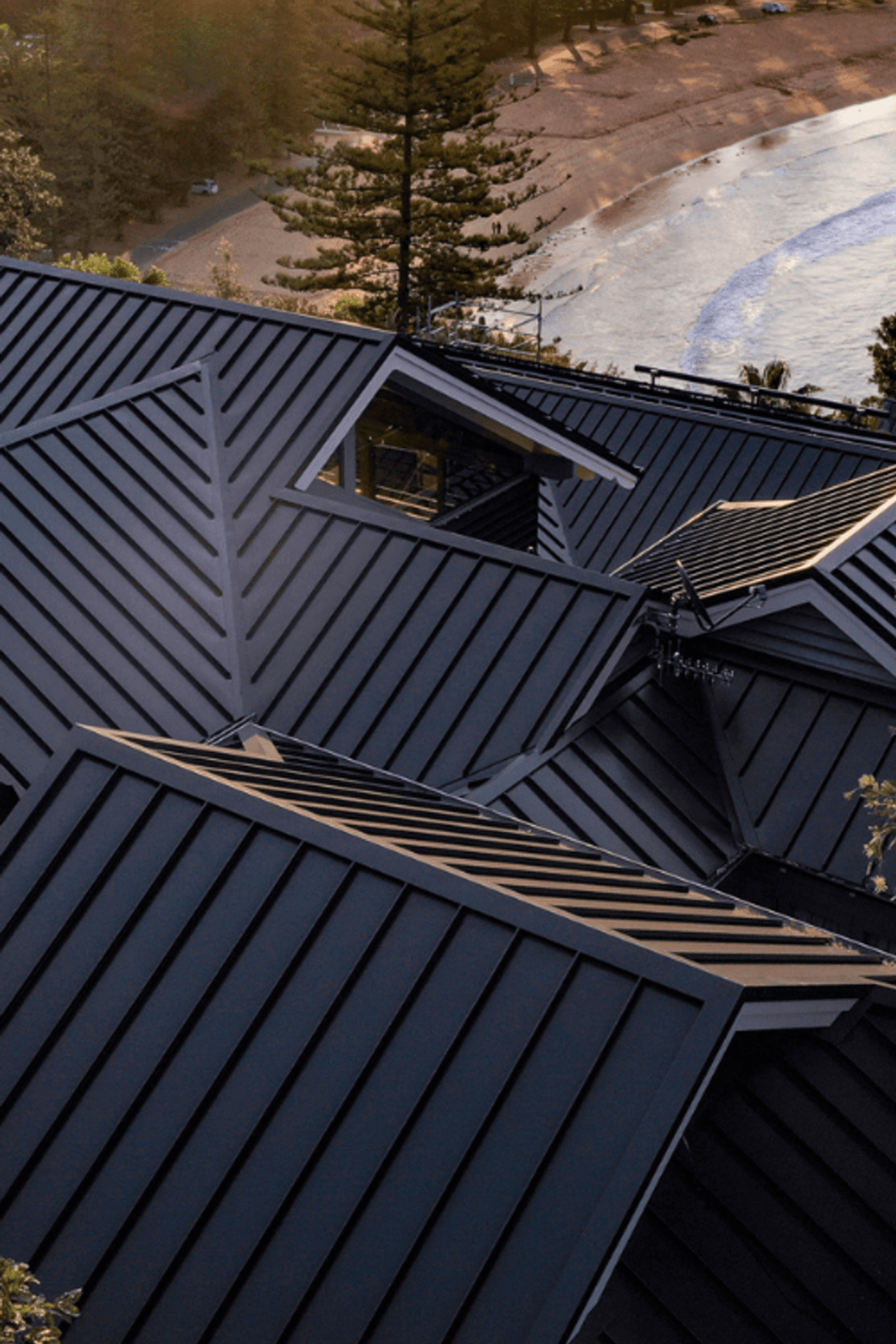 Snap-Line45® metal cladding