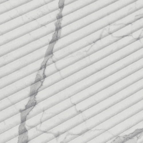 Italy White Ripple | Flexible Wall Veneers