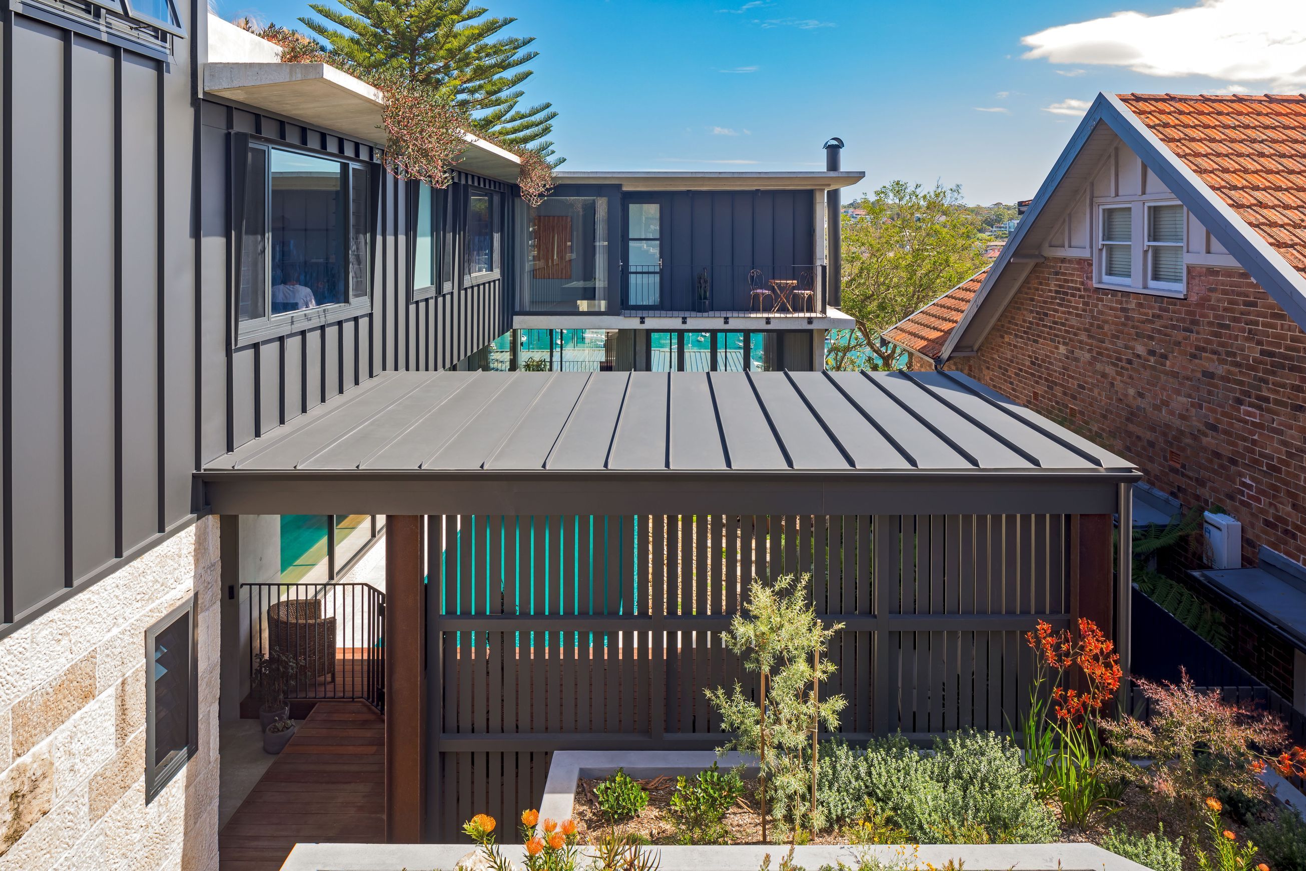 Snap-Line45® metal cladding