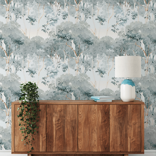HEY POPPIT Wallpaper Pattern No - COCKATOO