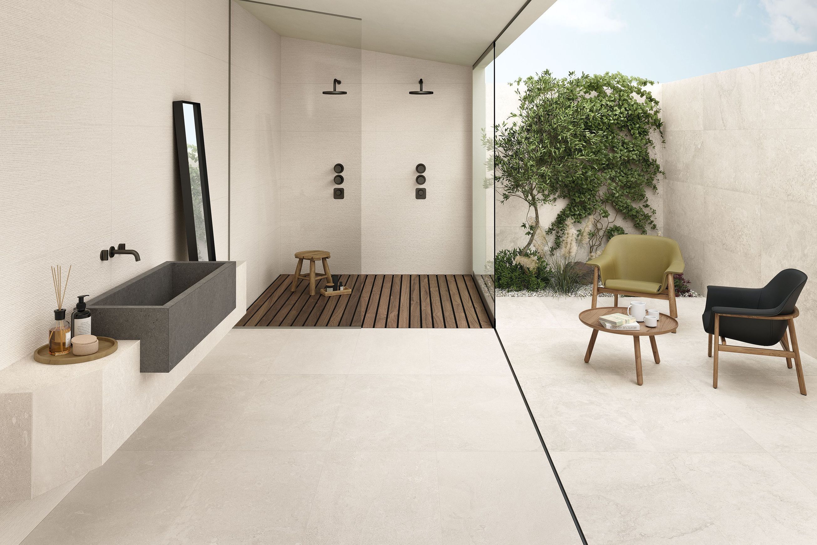 Mapierre Ligne feature wall tile