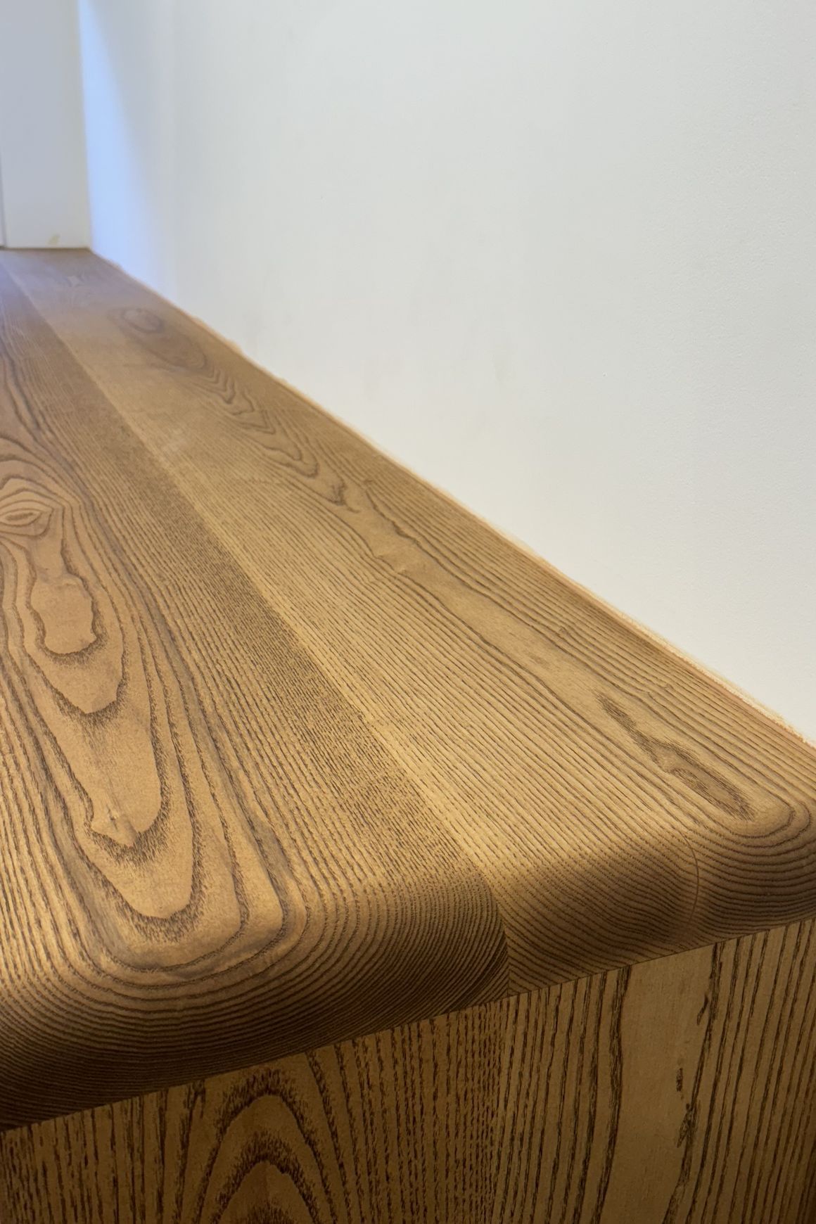 Bespoke Floating Wall Unit — American White Ash