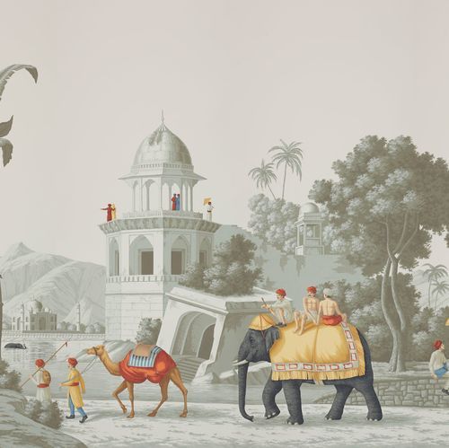 De Gournay Early Views of India | Wallpaper