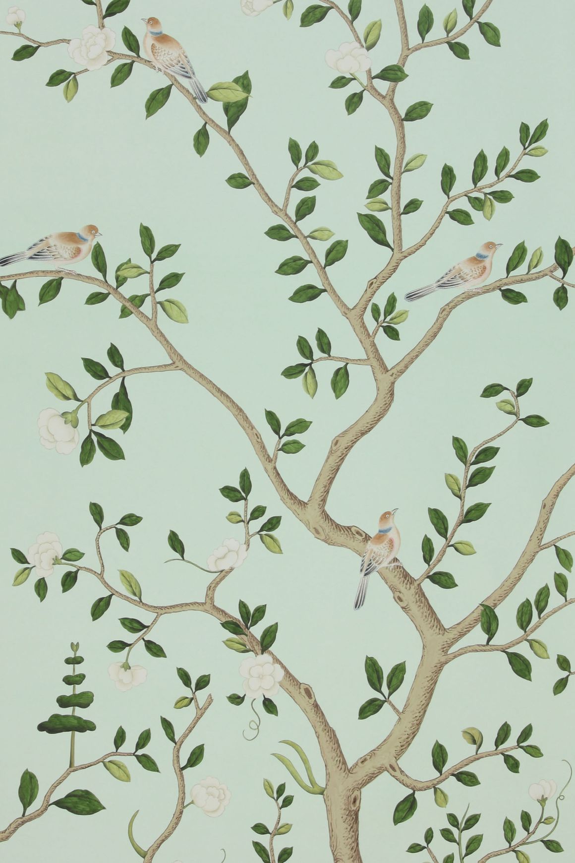 De Gournay Gustavian Garden | Wallpaper