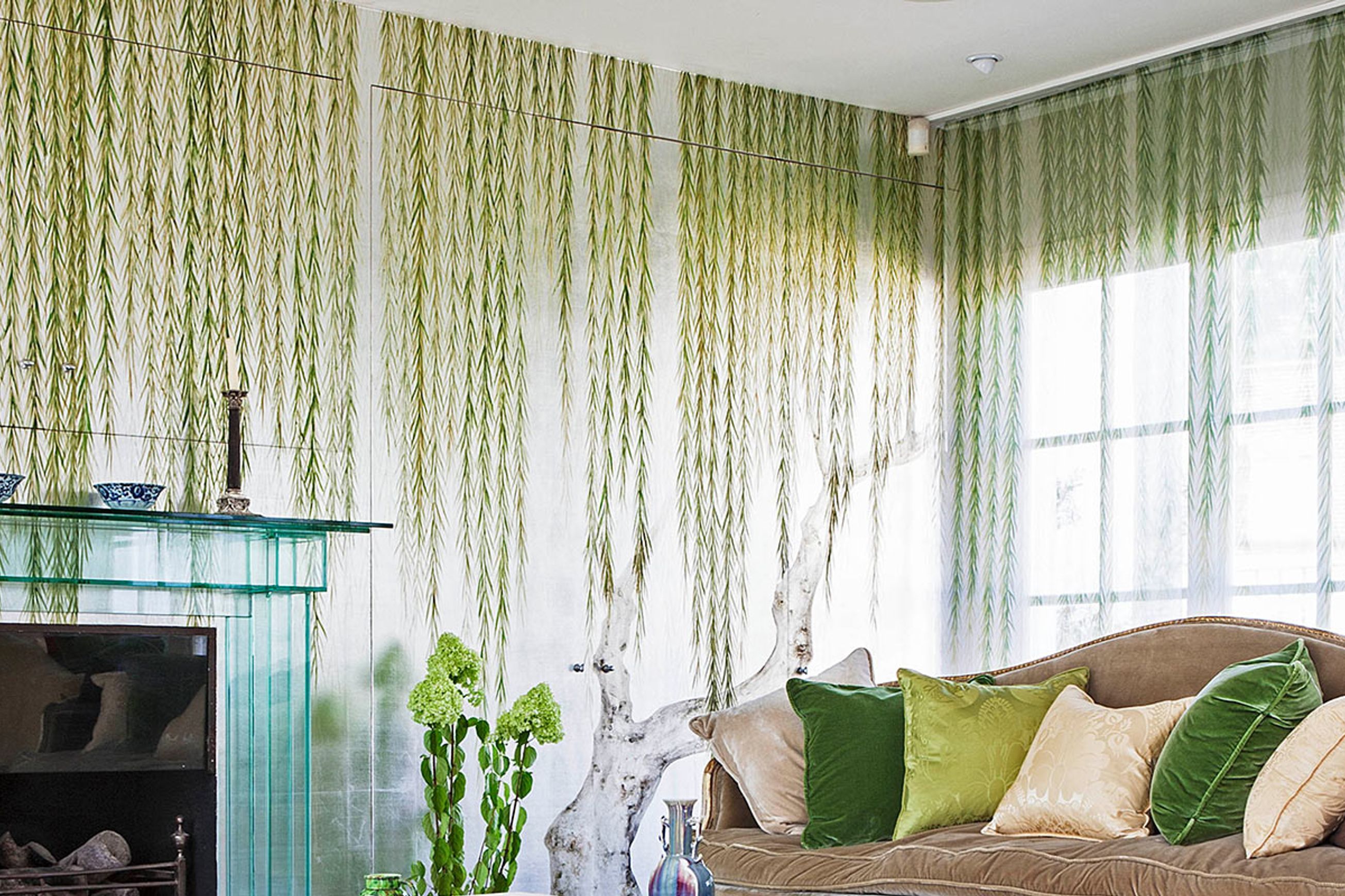 De Gournay Willow | Wallpaper