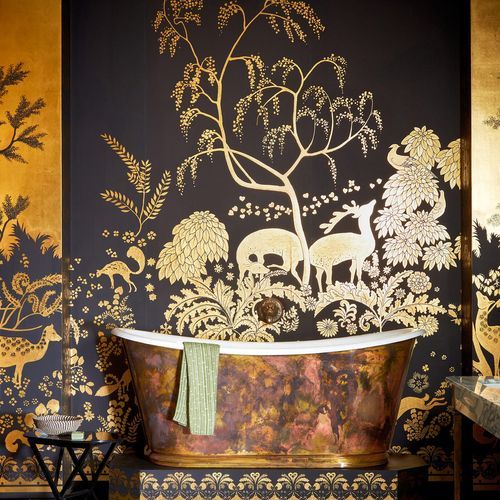 De Gournay Rateau | Wallpaper