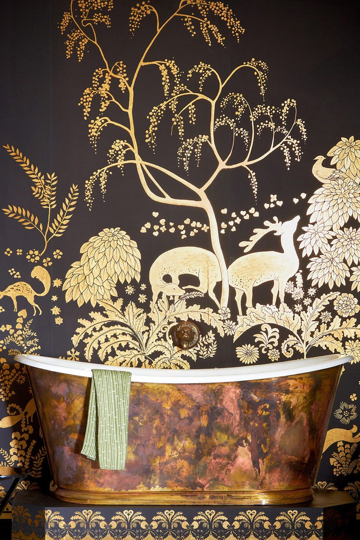 De Gournay Rateau | Wallpaper
